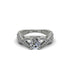 Diamond Eternal Twist Engagement Ring - Maisie No. 3