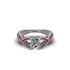 Diamond Eternal Twist Engagement Ring - Maisie No. 48 image 2