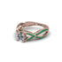 Diamond Eternal Twist Engagement Ring - Maisie No. 17 image 3