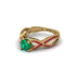 Emerald Eternal Twist Engagement Ring - Maisie No. 49 image 3