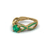 Emerald Eternal Twist Engagement Ring - Maisie No. 19 image 3