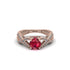Ruby Eternal Twist Engagement Ring - Maisie No. 11 image 2