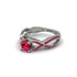Ruby Eternal Twist Engagement Ring - Maisie No. 57 image 3