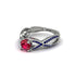 Ruby Eternal Twist Engagement Ring - Maisie No. 72 image 3