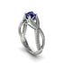 Sapphire Eternal Twist Engagement Ring - Maisie No. 15 image 1