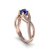 Sapphire Eternal Twist Engagement Ring - Maisie No. 14