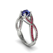Sapphire Eternal Twist Engagement Ring - Maisie No. 60 image 1