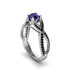 Sapphire Eternal Twist Engagement Ring - Maisie No. 45 image 1