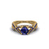 Sapphire Eternal Twist Engagement Ring - Maisie No. 73 image 2