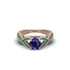 Sapphire Eternal Twist Engagement Ring - Maisie No. 29 image 2