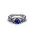 Sapphire Eternal Twist Engagement Ring - Maisie No. 75