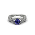 Sapphire Eternal Twist Engagement Ring - Maisie No. 15