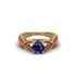 Sapphire Eternal Twist Engagement Ring - Maisie No. 58 image 2