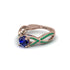 Sapphire Eternal Twist Engagement Ring - Maisie No. 29