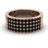 Black Diamond Everlasting Radiance Wedding Band - Carolina No. 8