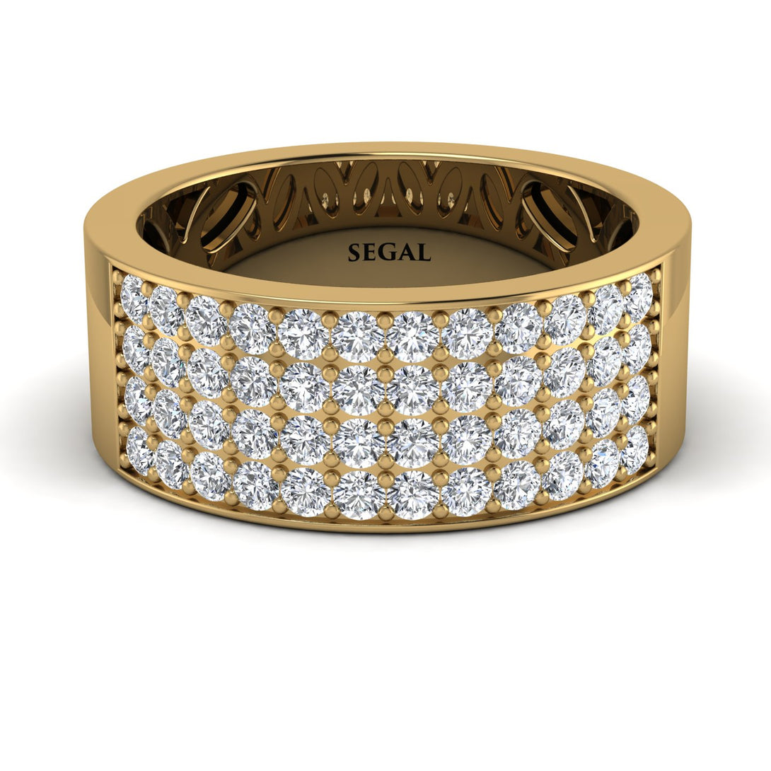 Diamond Everlasting Radiance Wedding Band - Carolina No. 1