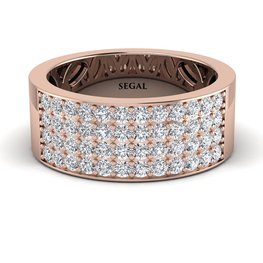 Diamond Everlasting Radiance Wedding Band - Carolina No. 2