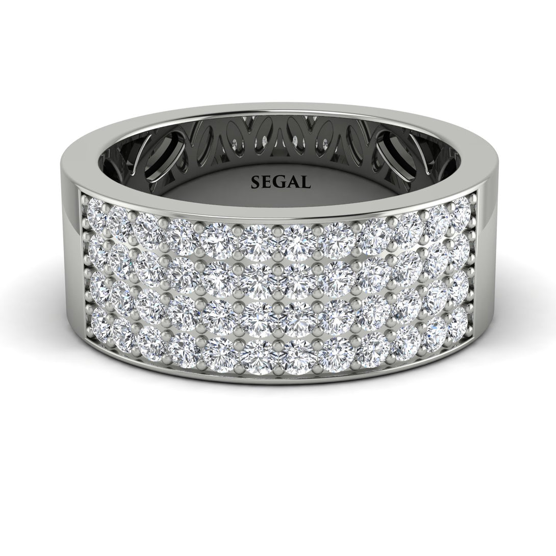 Diamond Everlasting Radiance Wedding Band - Carolina No. 3