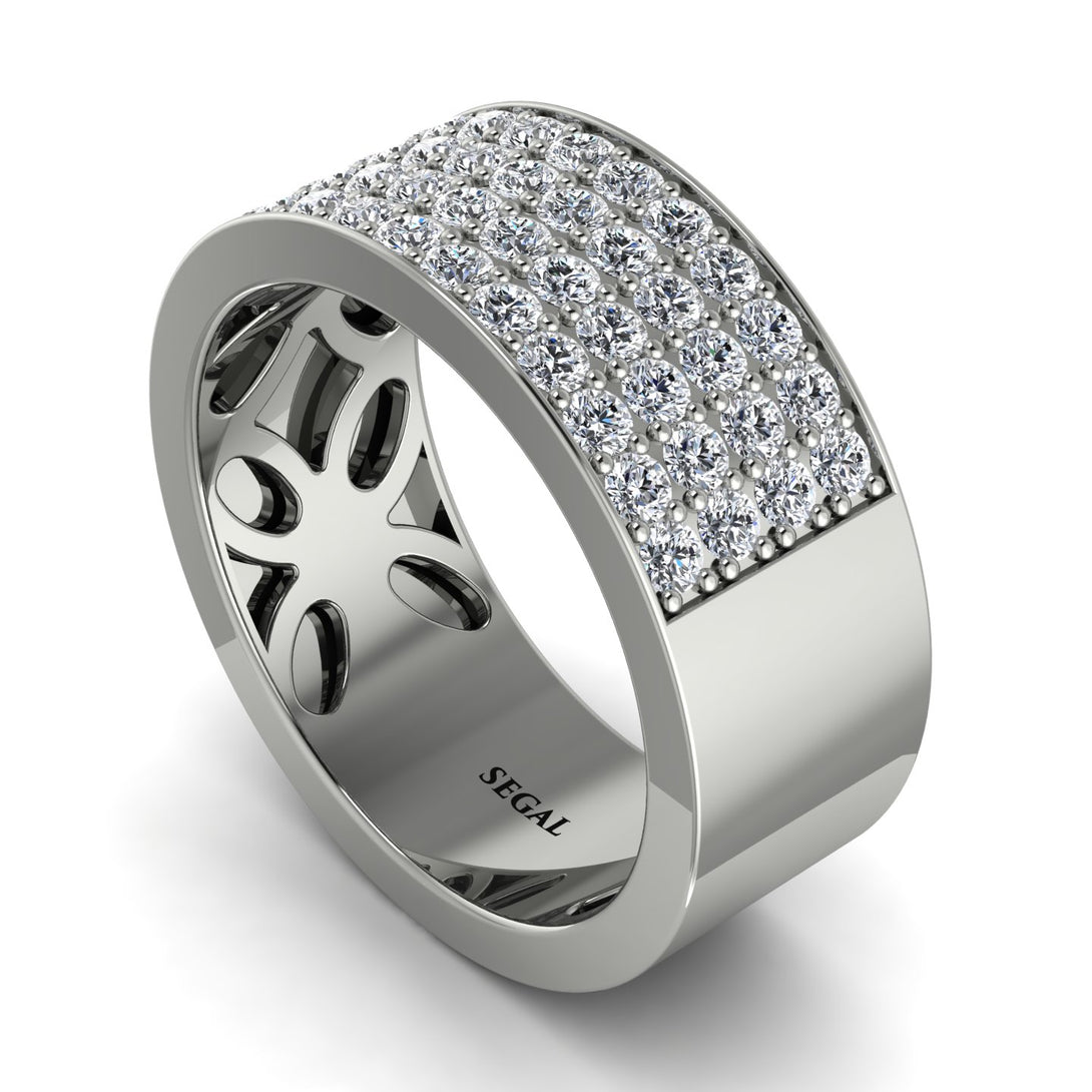 Diamond Everlasting Radiance Wedding Band - Carolina No. 3