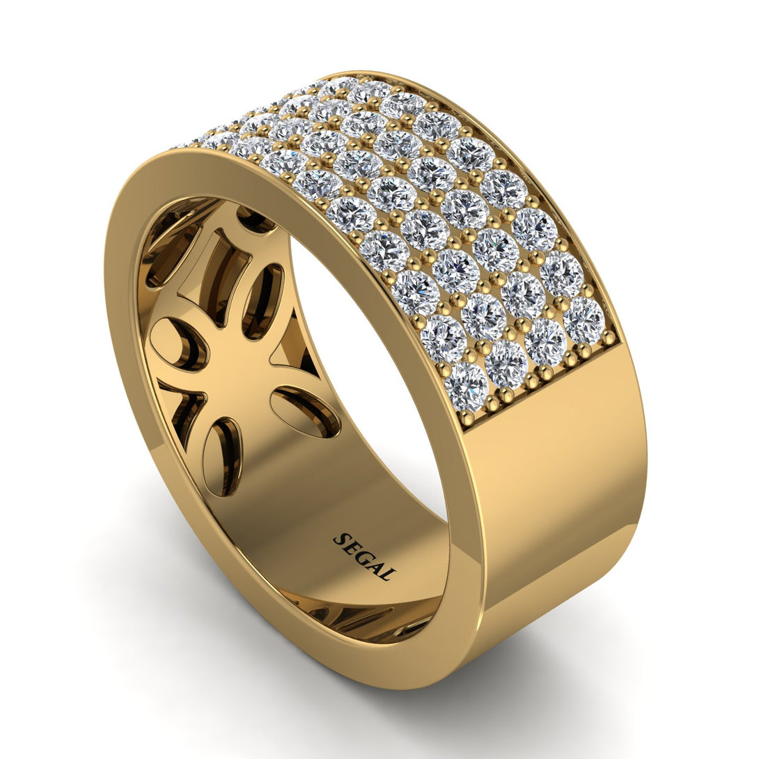 Diamond Everlasting Radiance Wedding Band - Carolina No. 1