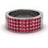Ruby Everlasting Radiance Wedding Band - Carolina No. 12