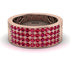 Ruby Everlasting Radiance Wedding Band - Carolina No. 11 image 3