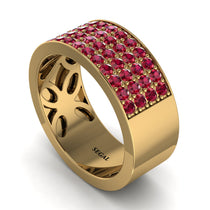 Ruby Everlasting Radiance Wedding Band - Carolina No. 10 image 1