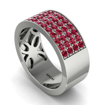 Ruby Everlasting Radiance Wedding Band - Carolina No. 12 image 1