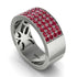Ruby Everlasting Radiance Wedding Band - Carolina No. 12 image 1