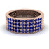 Sapphire Everlasting Radiance Wedding Band - Carolina No. 14