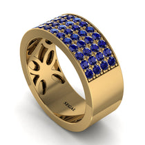 Sapphire Everlasting Radiance Wedding Band - Carolina No. 13 image 1