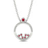 Exclusive Gold Pendant With Natural Ruby - Willow No. 12