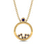 Exclusive Gold Pendant With Natural Sapphire - Willow No. 13