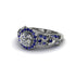 Exclusive Halo Diamond Milgrain Engagement Ring - Kendra No. 63