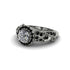 Exclusive Halo Diamond Milgrain Engagement Ring - Kendra No. 33