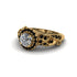 Exclusive Halo Diamond Milgrain Engagement Ring - Kendra No. 31