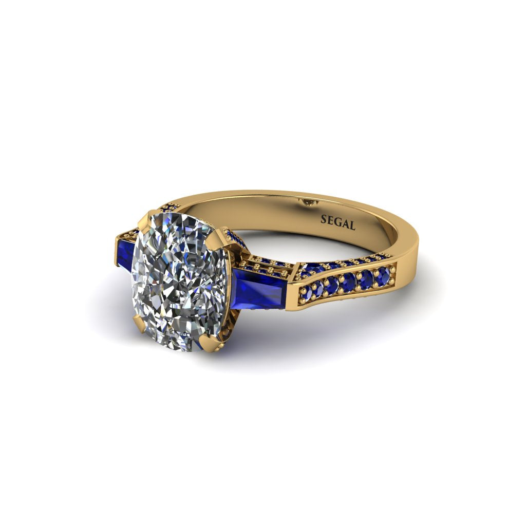 Exclusive Handmade Diamond Geometrical Engagement Ring - Yolanda No. 61