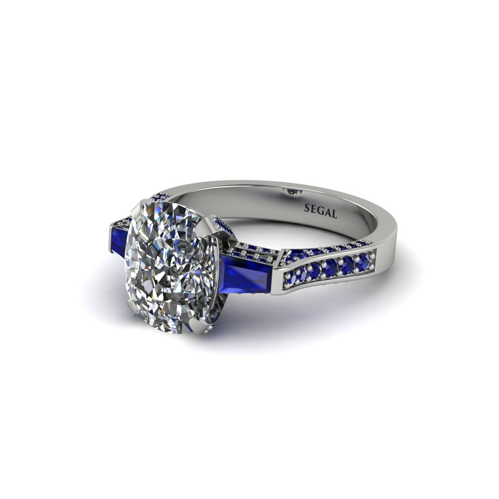 Exclusive Handmade Diamond Geometrical Engagement Ring - Yolanda No. 63