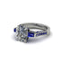 Exclusive Handmade Diamond Geometrical Engagement Ring - Yolanda No. 63