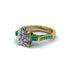 Exclusive Handmade Diamond Geometrical Engagement Ring - Yolanda No. 16