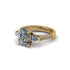 Exclusive Handmade Diamond Geometrical Engagement Ring - Yolanda No. 1 image 8