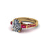 Exclusive Handmade Diamond Geometrical Engagement Ring - Yolanda No. 46
