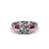 Exclusive Handmade Diamond Geometrical Engagement Ring - Yolanda No. 48