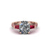 Exclusive Handmade Diamond Geometrical Engagement Ring - Yolanda No. 47