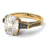 Exclusive Handmade Diamond Geometrical Engagement Ring - Yolanda No. 31