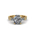 Exclusive Handmade Diamond Geometrical Engagement Ring - Yolanda No. 1