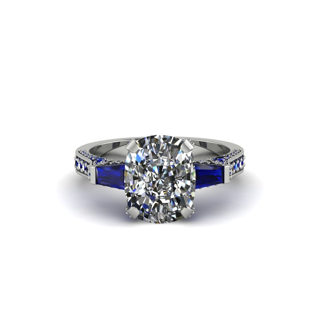 Exclusive Handmade Diamond Geometrical Engagement Ring - Yolanda No. 63