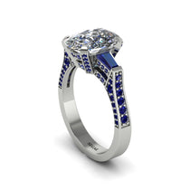 Exclusive Handmade Diamond Geometrical Engagement Ring - Yolanda No. 63 image 1