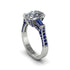 Exclusive Handmade Diamond Geometrical Engagement Ring - Yolanda No. 63