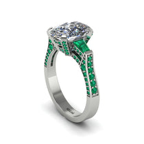 Exclusive Handmade Diamond Geometrical Engagement Ring - Yolanda No. 18 image 1